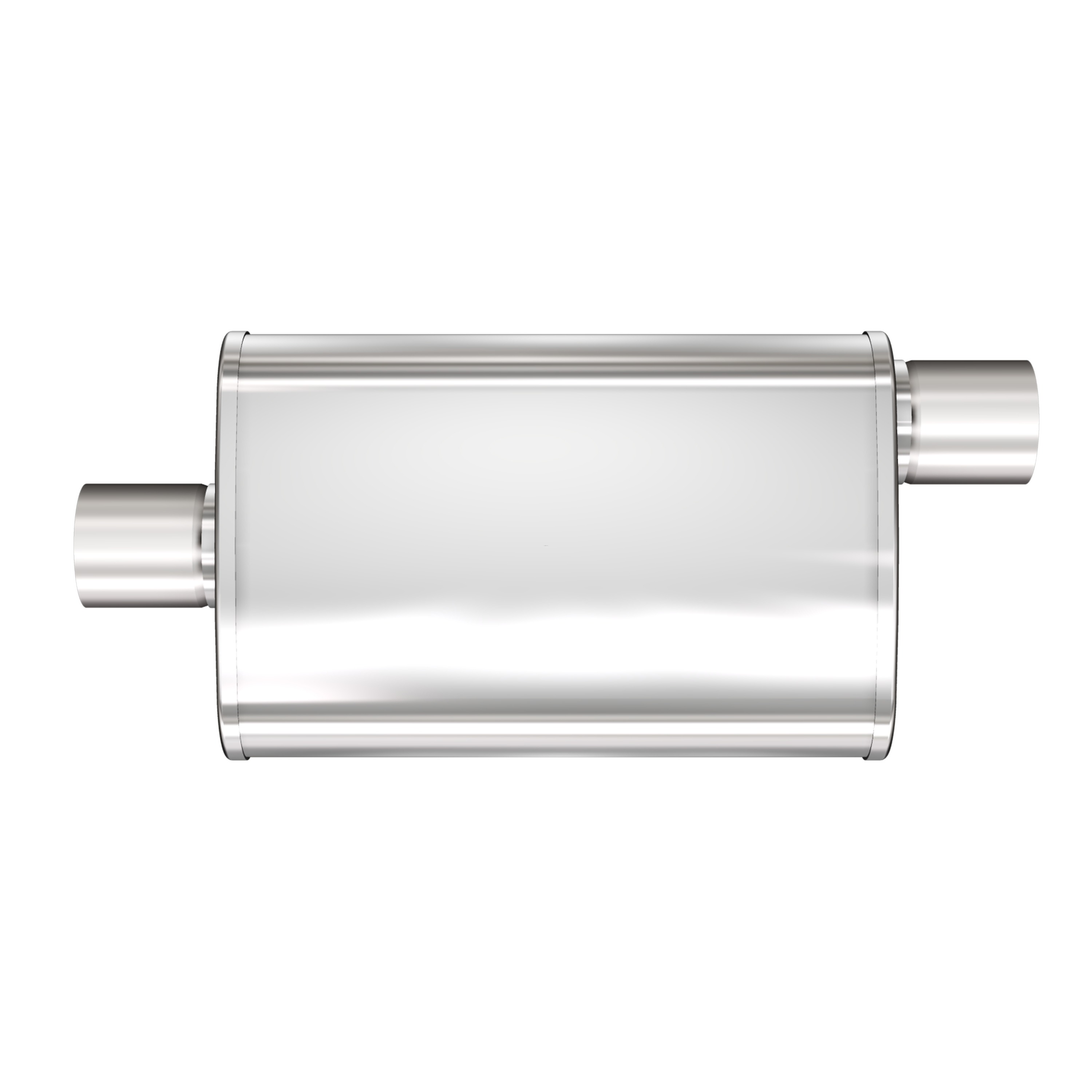 MagnaFlow Exhaust Products 13254 Multi-Chamber Performance Muffler; 2in. Offset/Center; 4x18x9 Body